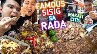 SISIG sa RADA in Makati City [upl. by Suoivatco]