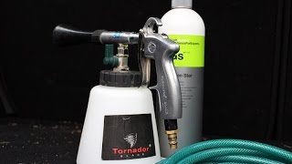 Tornador Gun Black Z020 Car Cleaning Green Star KS Koch Chemie APC Cleaner [upl. by Asirret616]