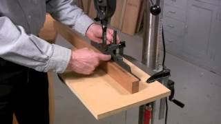 Mortise Machine Basics  How to use a Hollow Chisel Mortiser [upl. by Aaron]