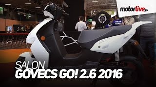 SALON DE PARIS 2015  GOVECS GO 26 [upl. by Fogarty733]