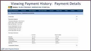 Viewing Payment History for Providers [upl. by Alol]