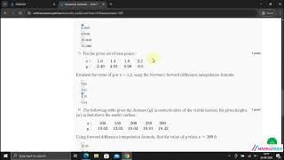 NPTEL Numerical Methods Week4 Assignment 4 Solution July 2024 [upl. by Akcimat]