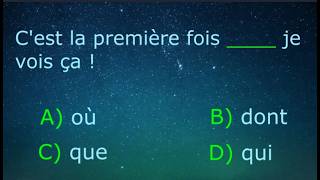 🇫🇷 B2C1  10 French GRAMMAR Questions  Medley N°23 of Grammar Exercises  FRENCH TEST [upl. by Eilyw510]