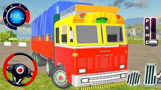 Indian Truck Cargo Sim 3D Truck Game  Offroad Truck Driving 3D Simulator  Android Gameplay [upl. by Nylatsirk]