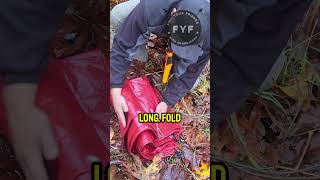 FASTEST Way to Zip Tie Your Tarp in 30 Seconds [upl. by Ellerud]