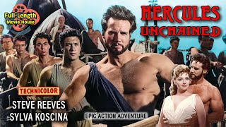 Hercules Unchained 1959 — Action Adventure  Color  Steve Reeves Sylva Koscina [upl. by Gorga]