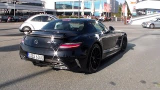 Mercedes SLS AMG Black Series sounds HD [upl. by Otanod]