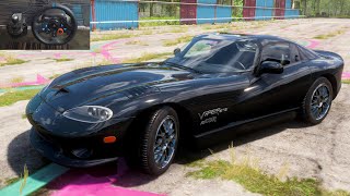 Dodge Viper GTS ACR  Forza Horizon 5  Logitech G29 gameplay  Steering Wheel [upl. by Pilloff]