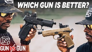 The Best 45 ACP Handguns Go Head To Head Lets End The Debate  FNX 45 Tactical vs FN 545 Tactical [upl. by Lehcear597]