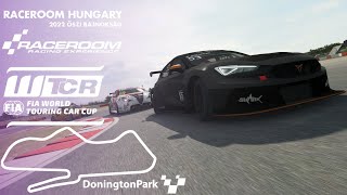 RaceRoom Hungary  2022 Őszi bajnokság  Donnington Park  WTCR  Round 3 [upl. by Ayeka]