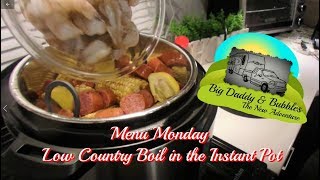 Menu Monday  Low Country Boil in the Instant Pot [upl. by Aik]