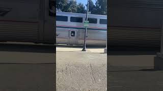 Amtrak California Zephyr Westbound Davis Station [upl. by Kuebbing762]