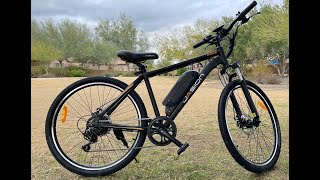 Jasion EB5 Electric Bike for Adults with 350W motor 40Miles range amp top speed of 20MPH [upl. by Ing365]