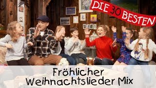 ⛄️ Fröhlicher Weihnachtslieder Mix für Kinder  Kinderlieder [upl. by Eusoj328]