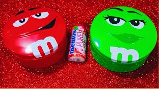 Satisfying Video Unpacking 4 MampMS Containers with Color Candy ASMR MYSTERY ৷ 2024 [upl. by Eatton668]