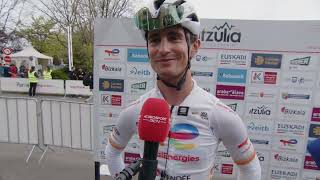 Alexis Vuillermoz  Interview au départ  Itzulia Basque Country 2022  Etape 5 [upl. by Attem]