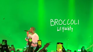 Lil Yachty  Broccoli Live at Washington DC [upl. by Osmen]