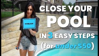 How To WINTERIZE Your Own Pool for Under 50 [upl. by Acceb]