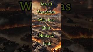 Most Tanks by Country 2024 shorts ytshorts trending [upl. by Anika]