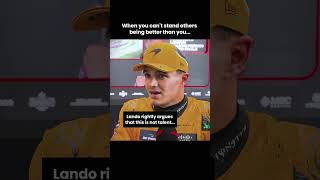 When Lando Norris reacted to Max Verstappens win in Formula 1 [upl. by Yasmine97]