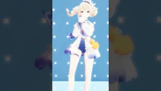 Hydro Archon Barbara genshinimpact mmd shorts [upl. by Gaves76]