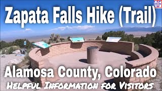 Zapata Falls Trail – Alamosa County Colorado  Colorado Travel Guide  Episode 1 [upl. by Nomed]