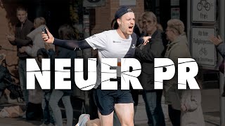 PR Versuche beim Aschaffenburg Halbmarathon 2024  RaceVlog [upl. by Forkey]