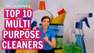 Angela Browns Top 10 Multi Purpose Cleaners [upl. by Supat373]