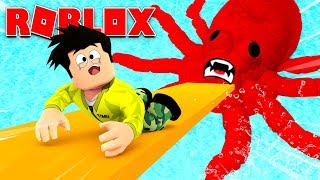 FARLIGASTE VATTENLANDET I ROBLOX [upl. by Suirradal]