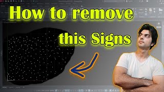 How to remove click signs in Autocad  Autocad tips amp tricks – off blipmode in Autocad [upl. by Hanavas]