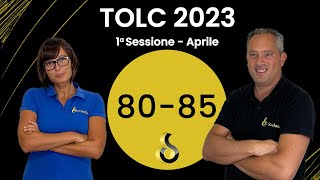 TOLC 2023 – COMMENTO ED ESEMPI SUL PUNTEGGIO MINIMO – 1ª SESSIONE [upl. by Gruver]