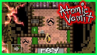 GD 22 quotAtomic vomitquot by me  First Platformer level to have an OST  Showcase [upl. by Ahsuoj417]