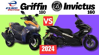 Euro Motor Griffin 180 vs Bristol Invictus 160  Side by Side Comparison  Specs amp Price  2024 [upl. by Onailerua]