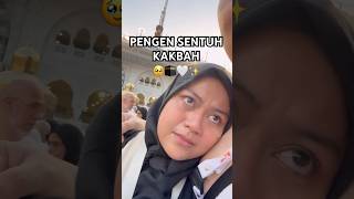 Part1 PENGEN SENTUH KAKBAH🥹🕋 umroh mbakbangsawan kakbah mekah tanahsuci [upl. by Basilio]