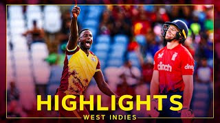 9 To Win off 6 Balls  Highlights  West Indies v England  5th T20I [upl. by Oriole]