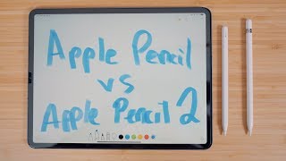 Original Apple Pencil vs Apple Pencil 2 [upl. by Anniram862]