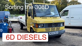 It’s 308D Mercedes t1 time we start restoring the little yellow truck [upl. by Eiramanit]