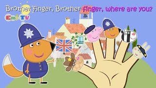 Peppa Pig Finger Family Song Nursery Rhymes Lyrics with Peppa Pig Nursery Rhymes Kids Songs [upl. by Euhsoj]