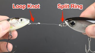 Loop Knot vs Split Ring PROS amp CONS [upl. by Gerrald]