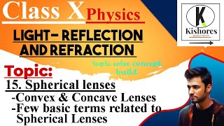 Light Reflection And Refraction class 10  Spherical lenses And Its Types  CBSE Class 10 Board [upl. by Radferd]