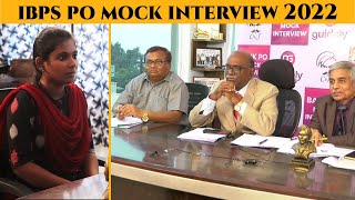 Tharamaana tackle  Ms Janani  IBPS PO MOCK INTERVIEW 3  2022 [upl. by Tayib569]