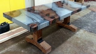 STEEL FX® Patinas on Galvanized Steel Part 1 [upl. by Neerbas]