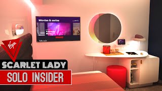 Solo Insider  Virgin Voyages Scarlet Lady  Full Walkthrough Room Tour amp Review 4K [upl. by Iveksarap287]