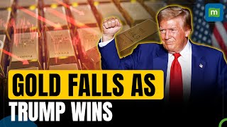 US Election 2024 Gold Prices Plunge as Trump Wins Is More Downside Ahead [upl. by Deming]