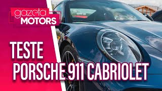 Teste Porsche 911 Cabriolet  Webmotors  Gazeta Motors [upl. by Tiffie]