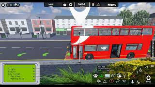 Roblox Croydon Route 250 to Croydon Fairfield halls [upl. by Epifano]