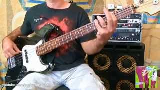 Beck  Sexx Laws  Bass Cover  Bassline  Justin MeldalJohnsen [upl. by Risser]