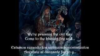 Blind Guardian  Skalds and shadows Subtitulado inglés español [upl. by Aliuqat917]