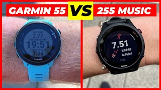 Forerunner 55 vs Forerunner 255 Music Qual Garmin Devo Escolher [upl. by Dyanne834]