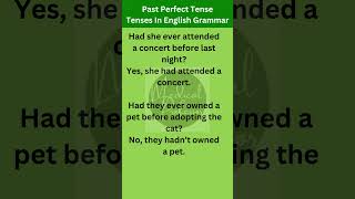 Past Perfect Tense  Tenses In English Grammar shorts ytshorts [upl. by Linc497]